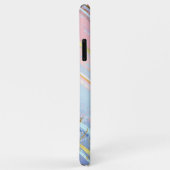 Gestuctuurde Roze Achtergrond Case-Mate iPhone Case (Achterkant/rechts)