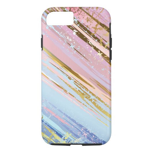Gestuctuurde Roze Achtergrond Case-Mate iPhone Case (Achterkant)
