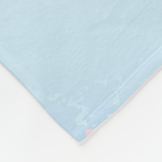 Gestuctuurde Roze Achtergrond Fleece Deken (Hoek)