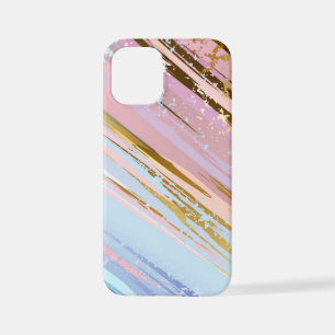 Gestuctuurde Roze Achtergrond iPhone 12 Mini Hoesje