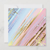 Gestuctuurde Roze Achtergrond Kaart (Voorkant)