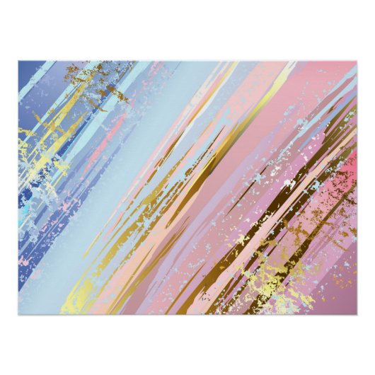 Gestuctuurde Roze Achtergrond Perfect Poster (Voorkant)