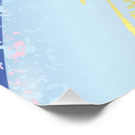 Gestuctuurde Roze Achtergrond Perfect Poster (Hoek)