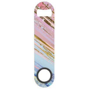 Gestuctuurde Roze Achtergrond Speed Flessenopener