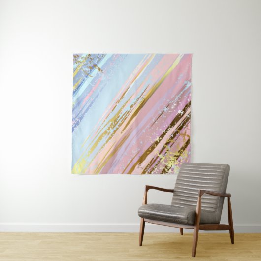 Gestuctuurde Roze Achtergrond Wandkleed (In situ)