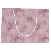 Gestuctuurde Roze Grote Cadeautas (Achterkant)
