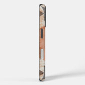 Gestuctuurde Terracotta Bruin Case-Mate iPhone Case (Achterkant / Rechts)