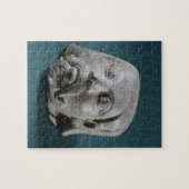 Gestuffte zandsteenkop van een buitenlander, Sarna Legpuzzel (Horizontaal)