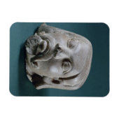 Gestuffte zandsteenkop van een buitenlander, Sarna Magneet (Horizontaal)