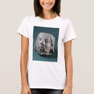 Gestuffte zandsteenkop van een buitenlander, Sarna T-shirt