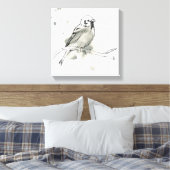 Gestural Bird Study Canvas Afdruk (Insitu (Slaapkamer))