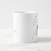 Gestural Bird Study Grote Koffiekop (Voorkant)