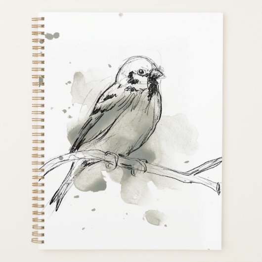 Gestural Bird Study Planner (Voorkant)