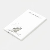 Gestural Bird Study Post-it® Notes (Schuin)