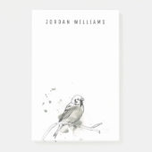 Gestural Bird Study Post-it® Notes (Voorkant)