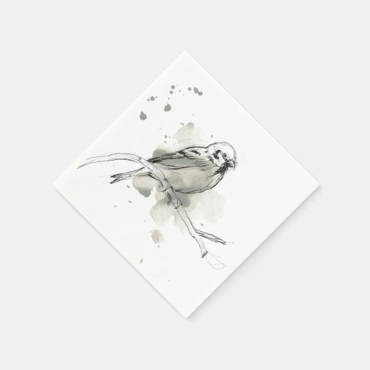 Gestural Bird Study Servet (Hoek)