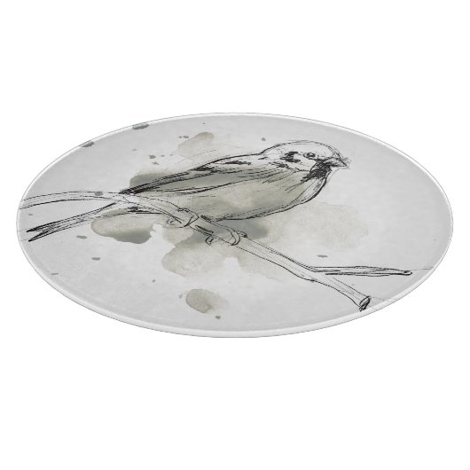 Gestural Bird Study Snijplank (Hoek)