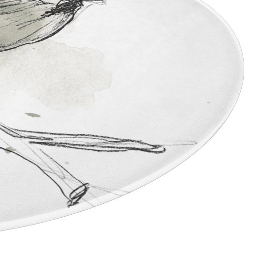 Gestural Bird Study Snijplank (Hoek)