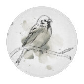 Gestural Bird Study Snijplank (Voorkant)