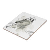 Gestural Bird Study Tegeltje (Zijkant)