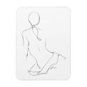 Gesturale contour magneet (Verticaal)