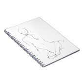 Gesturale contour notitieboek (Rechterzijde)