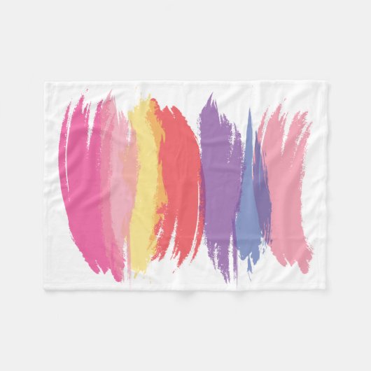 Gestures #3 fleece deken (Voorkant (Horizontaal))