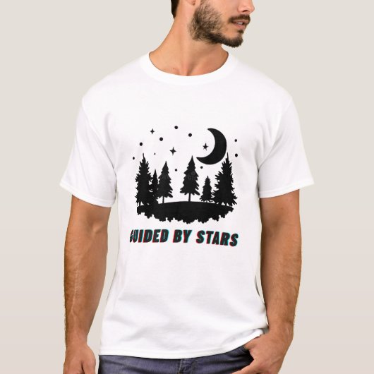 Gestuurd door sterren t-shirt (Voorkant)