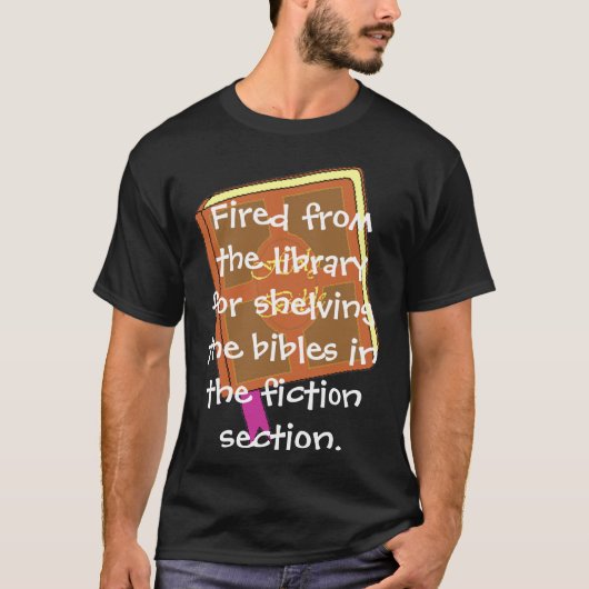  Gestuurd uit de bibliotheek  T-shirt (Voorkant)