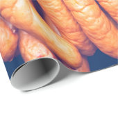 Gestuurde worst cadeaupapier (Rol Hoek)