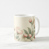 gestyled floral/spring vlinder koffiemok (Voorkant rechts)
