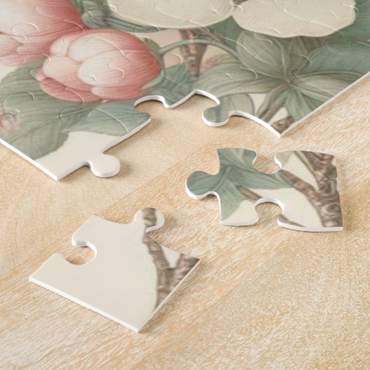  gestyled floral/spring vlinder legpuzzel (Zijkant)