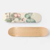 gestyled floral/spring vlinder persoonlijk skateboard (Horizontaal)