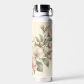 gestyled floral/spring vlinder waterfles (Achterkant)
