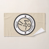 GESTYLISEERDE HANDBALL PLAYER HANDDOEK (Handdoek)