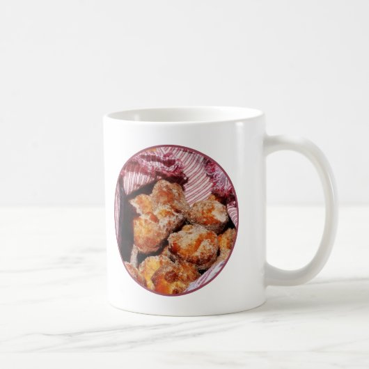 Gesuikerde Donut Gaten Koffiemok (Rechts)