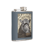 Gesuikerde koeienfles heupfles (Rechts)