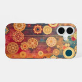 gesuspendeerd goud iPhone 16 hoesje (Achterkant horizontaal)