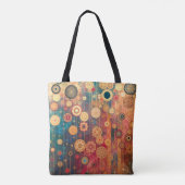 gesuspendeerd goud tote bag (Achterkant)