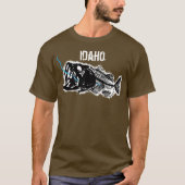 GESWALLOWDE IDAHO - ÉÉN BAD BASIS T-SHIRT (Voorkant)