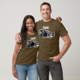 GESWALLOWDE IDAHO - ÉÉN BAD BASIS T-SHIRT