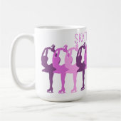 Gesynchroniseerde groep voor schaatsen van DAD-fig Koffiemok (Links)