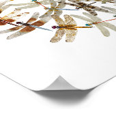 Gesynchroniseerde libellen poster (Hoek)