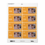 Gesynchroniseerde spasaanval etiket (Full Sheet)