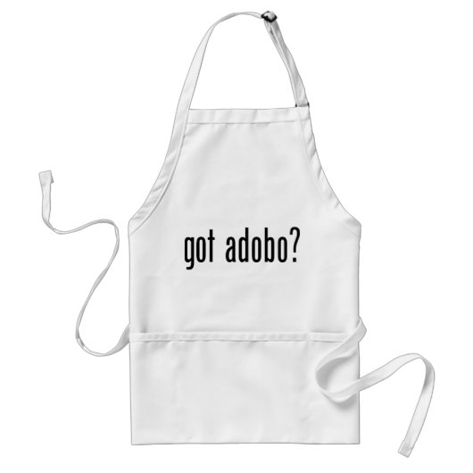 Get Adobo Standaard Schort (Voorkant)