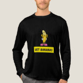 Get Bananas! Tri-Blend Shirt (Voorkant volledig)