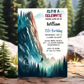 Get Boy Tree Fun Cliff Rock klimmen 21e verjaardag Kaart