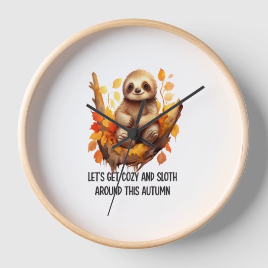 Get Cozy and Sloth Around This Autumn (Voorkant)