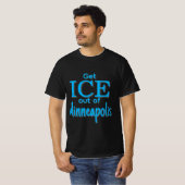 Get ICE out of [place] T-shirt (Voorkant volledig)