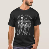 Get In Loser Skeleton In Coffin Spooky Halloween C T-shirt (Voorkant)